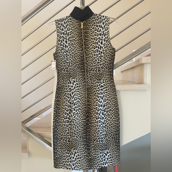 Vintage EMANUEL UNGARO Elegant Animal print DRESS - Picture 1 of 11